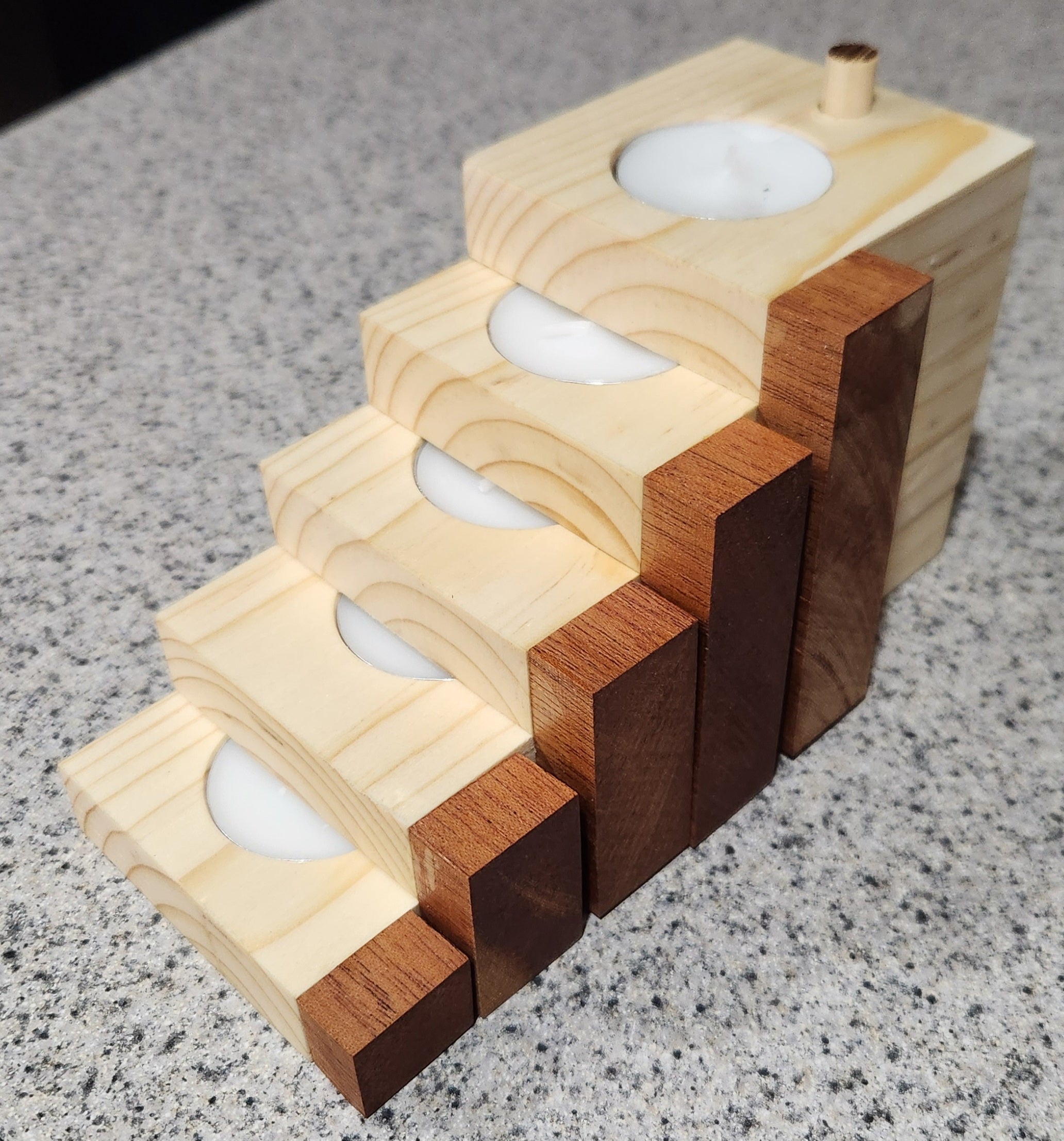 5 Tier Tealight Candle Holder