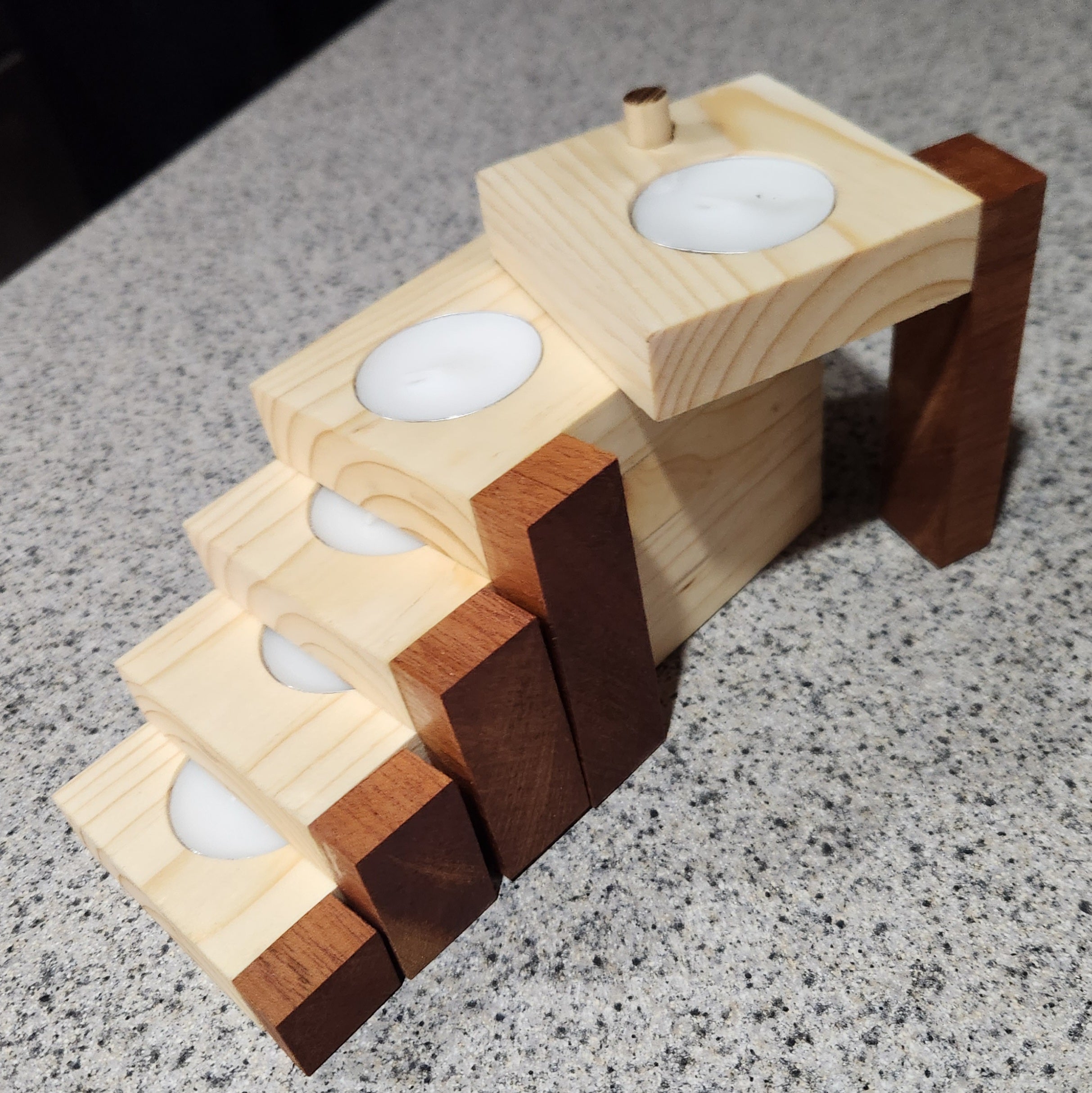 5 Tier Tealight Candle Holder