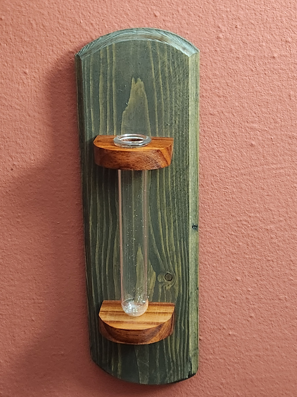 Wooden Wall Vase