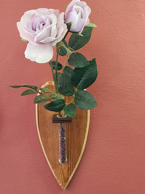 Wall Hanging Flower Vase - Heart