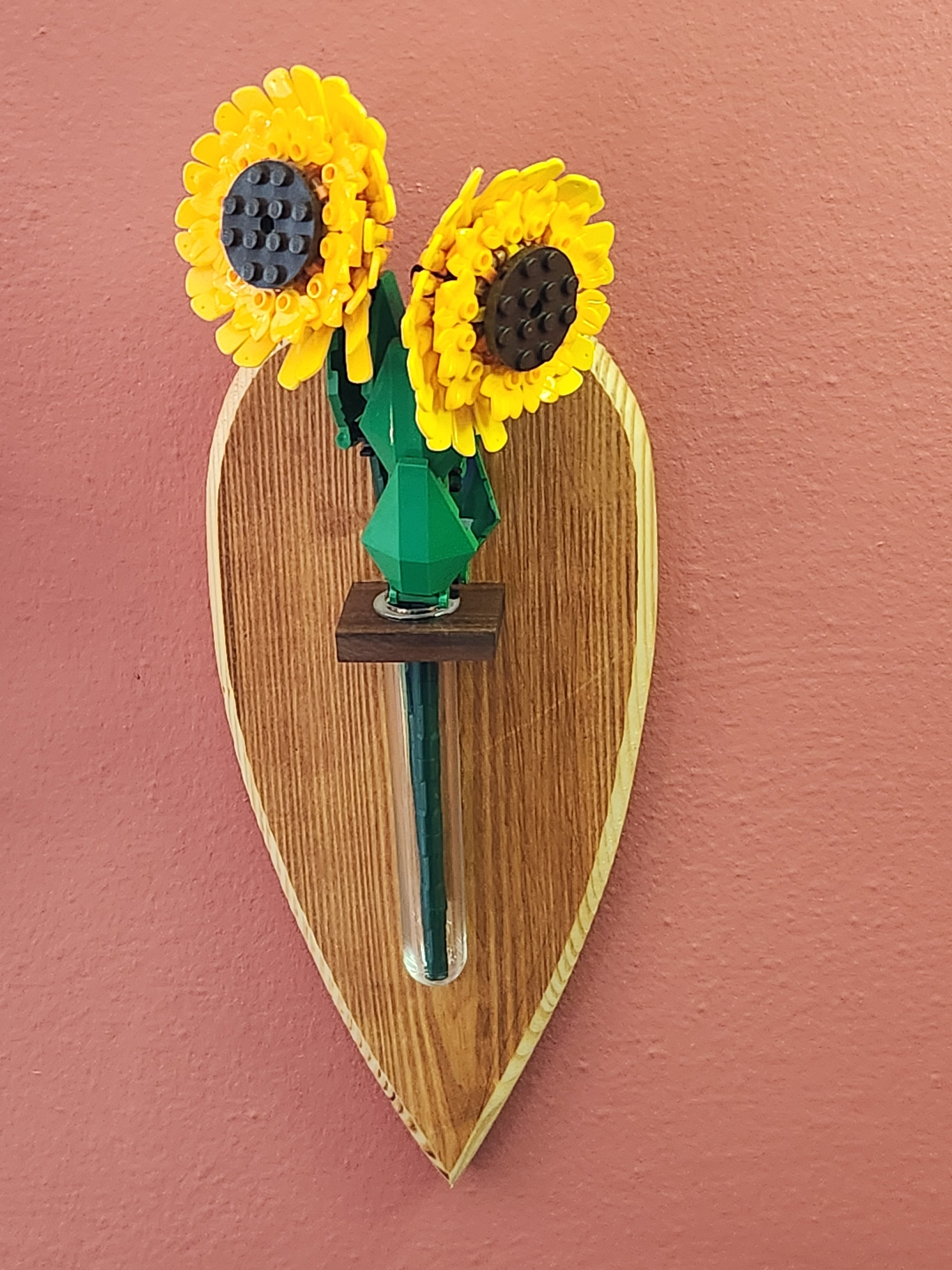 Wall Hanging Flower Vase - Heart