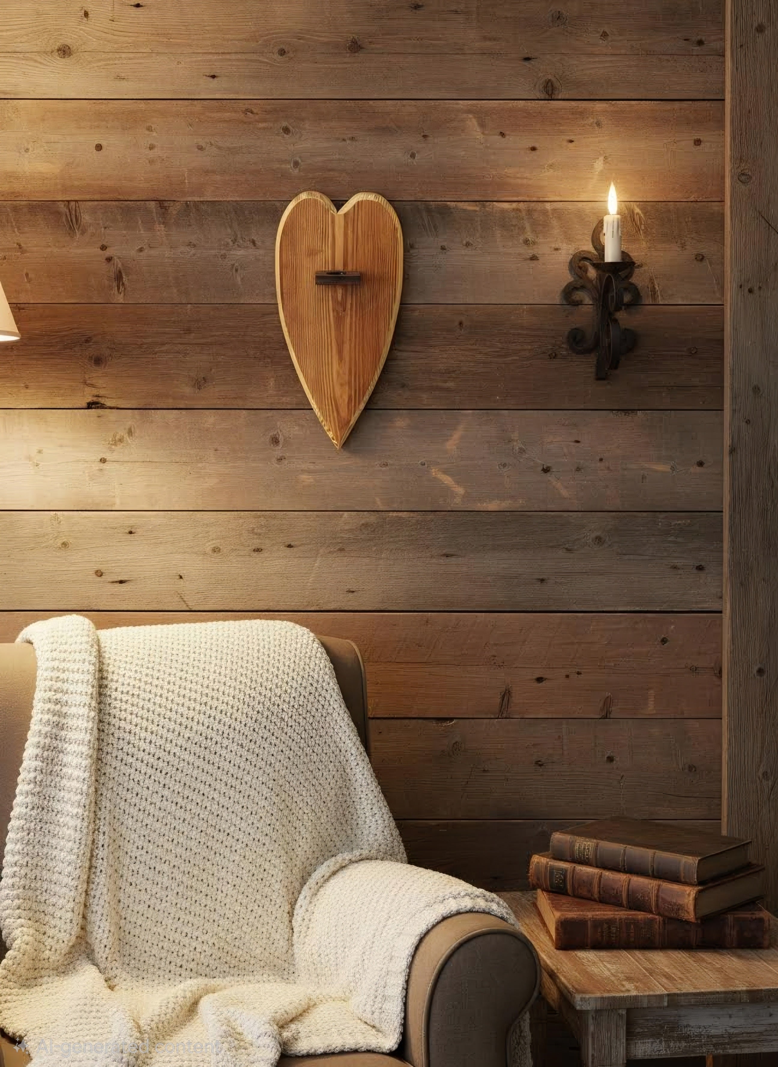 Wall Hanging Flower Vase - Heart